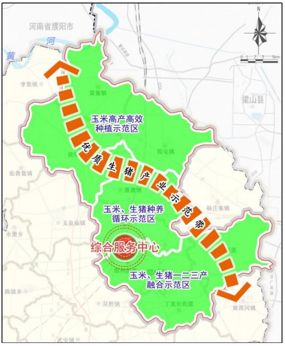 山東省鄆城縣國家現(xiàn)代農業(yè)產業(yè)園
